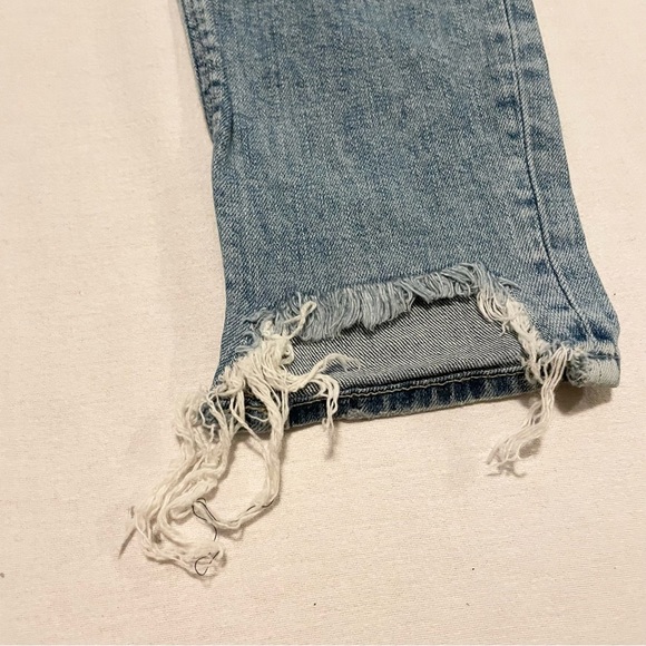 Zara Distressed Blue Jeans for Women Size 2 - Picture 6 of 16